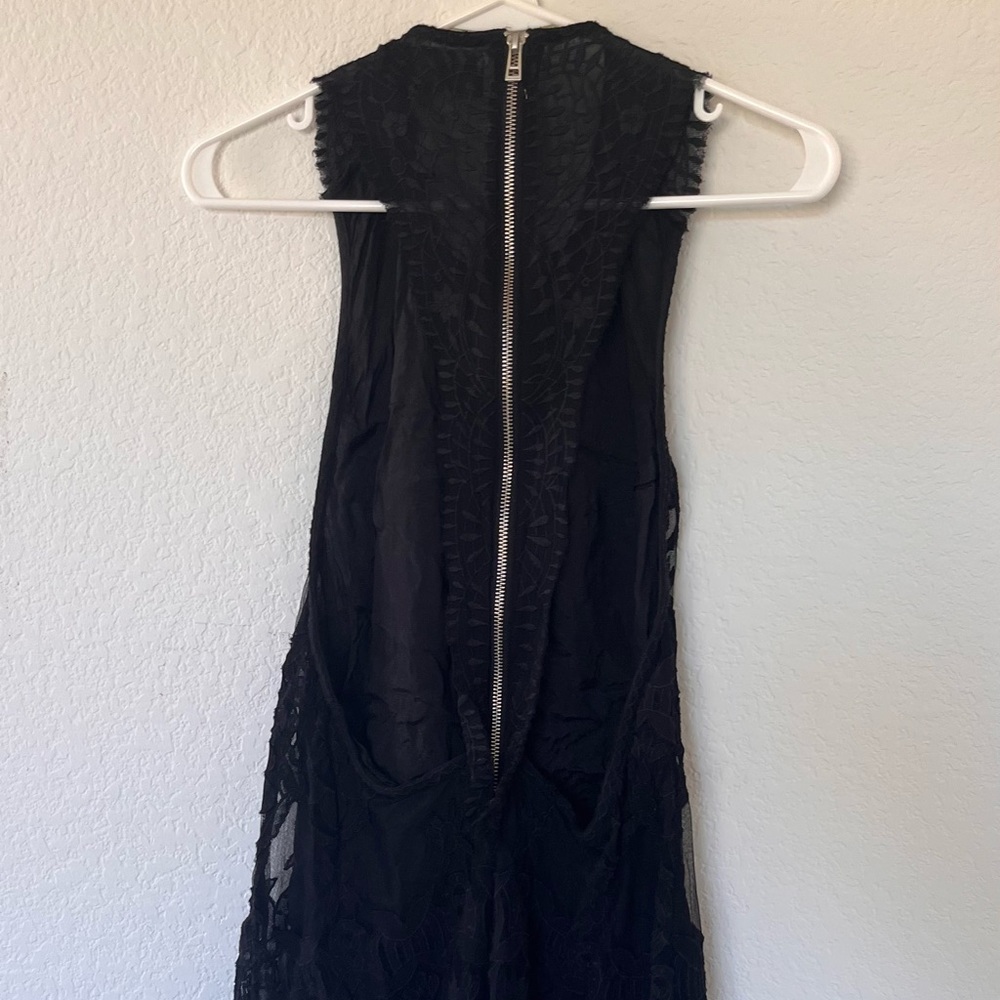 Zadig and Voltaire Deluxe black lace dress